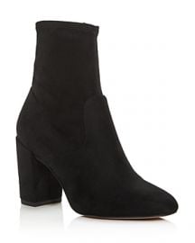 Gianella High Block-Heel Booties at Bloomingdales